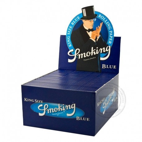 Smoking Blue Lange vloei Display