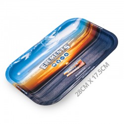 Rolling tray metaal Elements 28cm