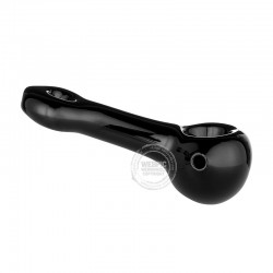 Glass pipe zwart 9cm